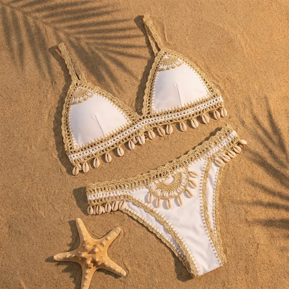 Bikini terminado con decoración