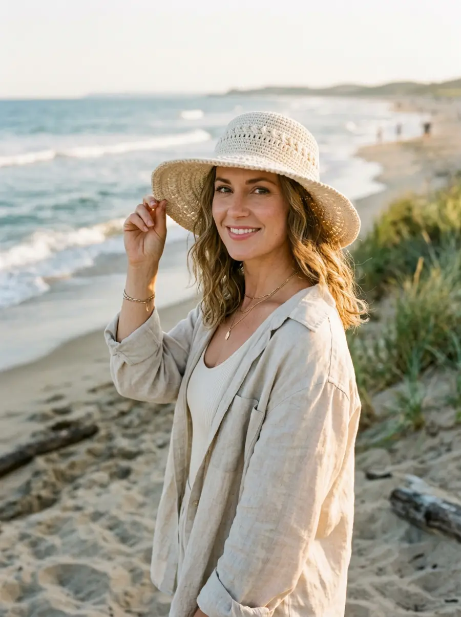 Sombreros al crochet