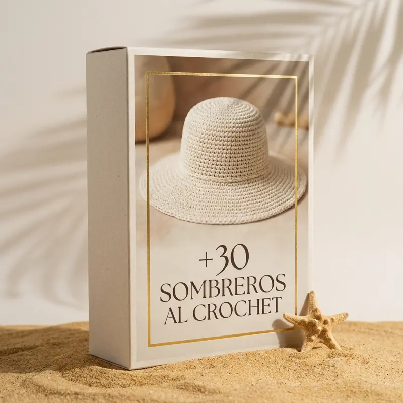 +30 sombreros al crochet
